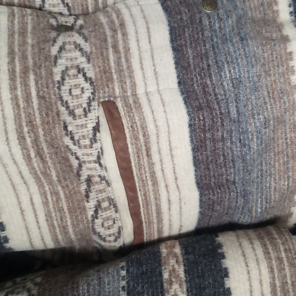 Woolrich Aztec Wool Southwestern Jacket Unisex SzM - Picture 10 of 11